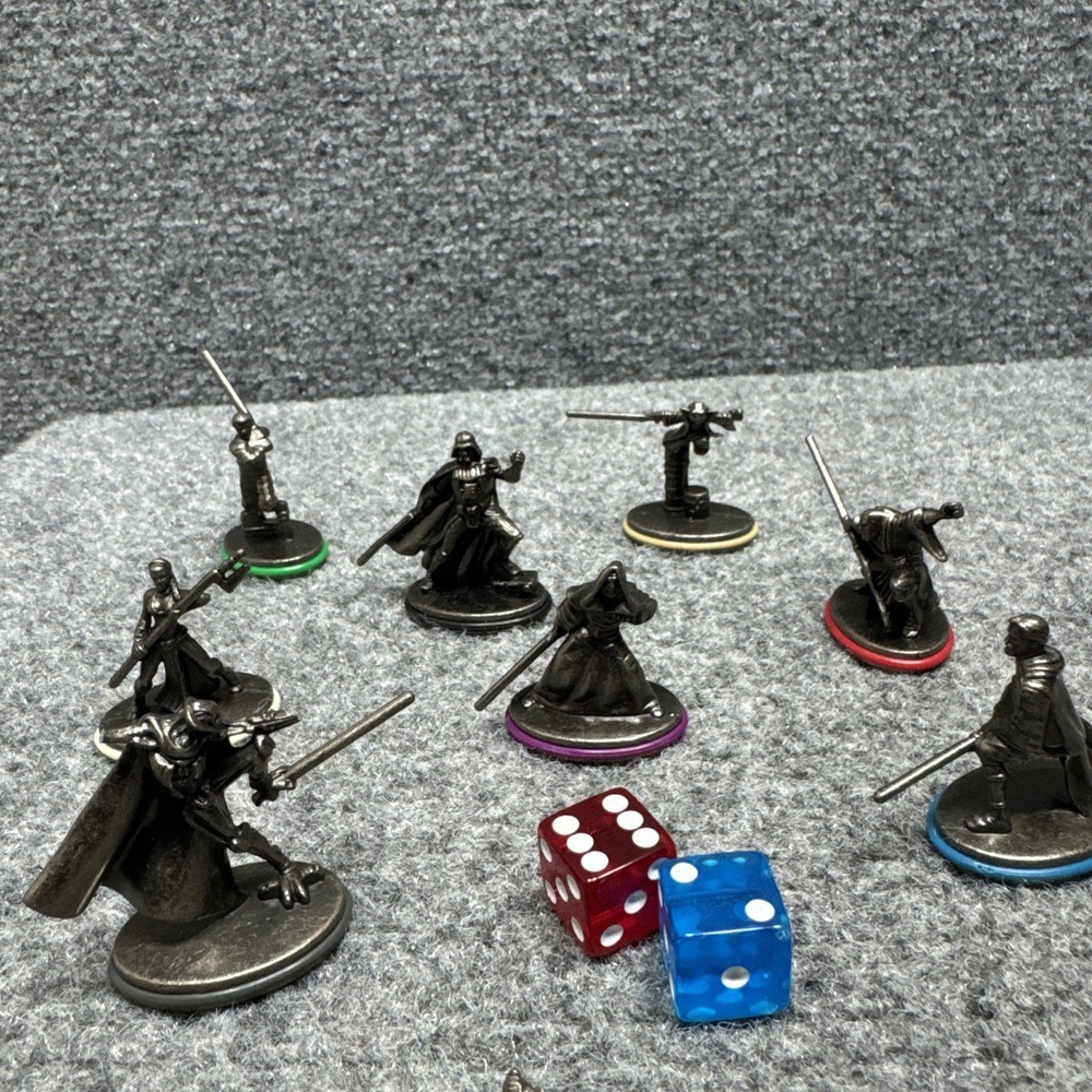 8 Tokens for 2005 Monopoly‎ Star Wars Saga Edition Replacement Pieces Movers
